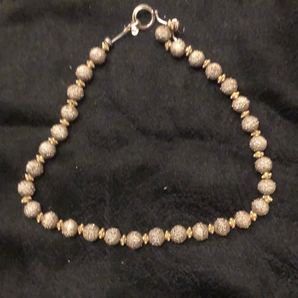 Ellis Design Gold/Silver Beauty Ball Necklace View 4
